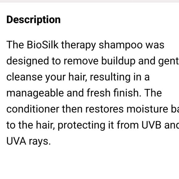 Biosilk Silk Therapy w/ Natural Coconut Oil Shampoo & Conditioner Set - Picture 4 of 5